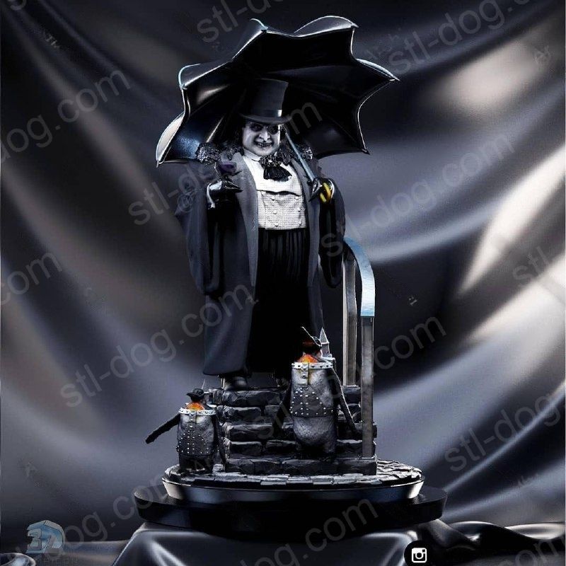 企鹅人 (Penguin) 3D打印图纸